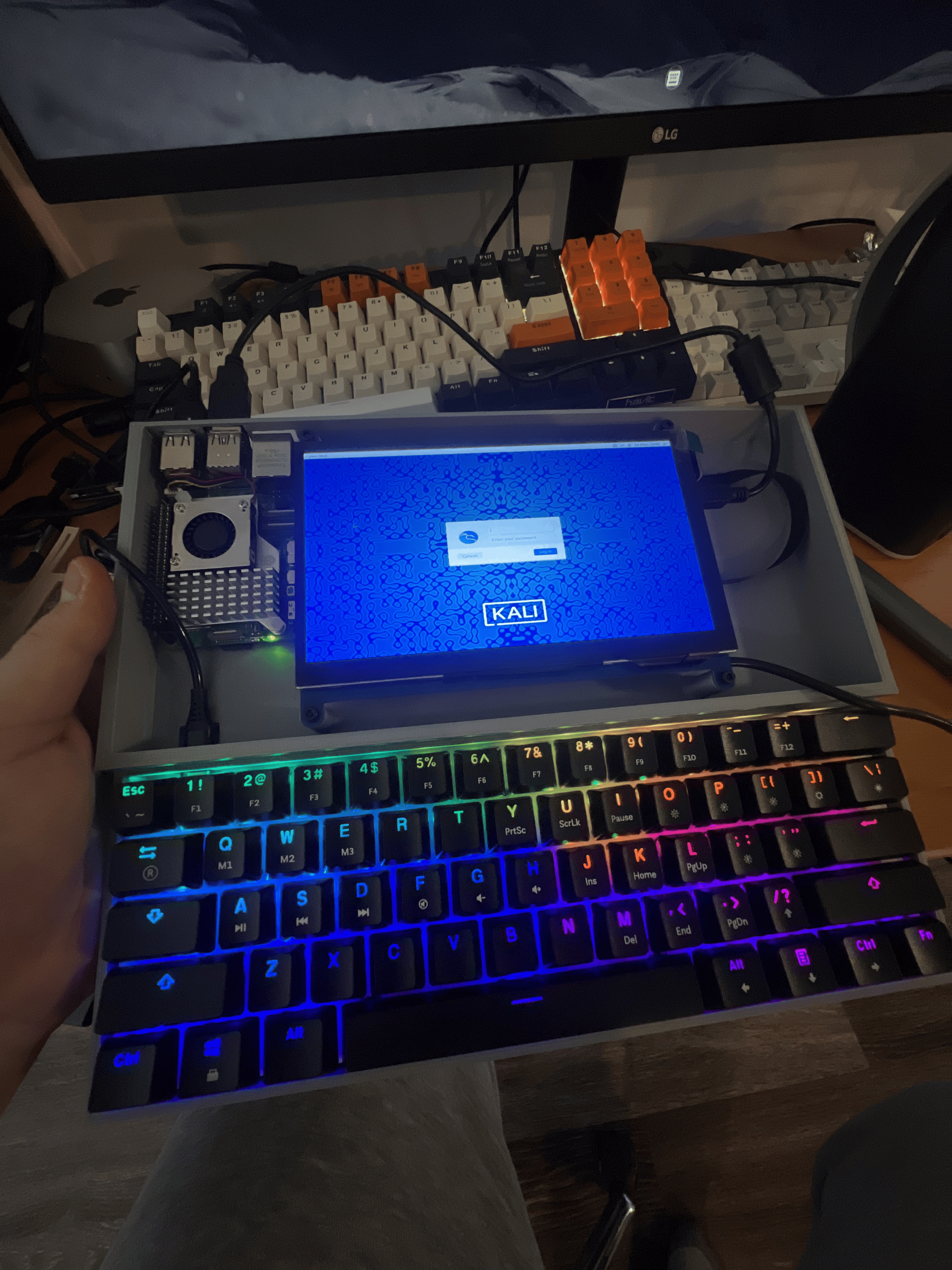got a keyboard and bigger display